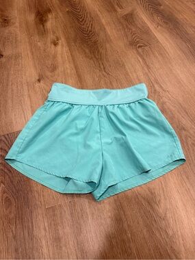 Abercrombie & Fitch Aqua Pull-On Athletic Shorts